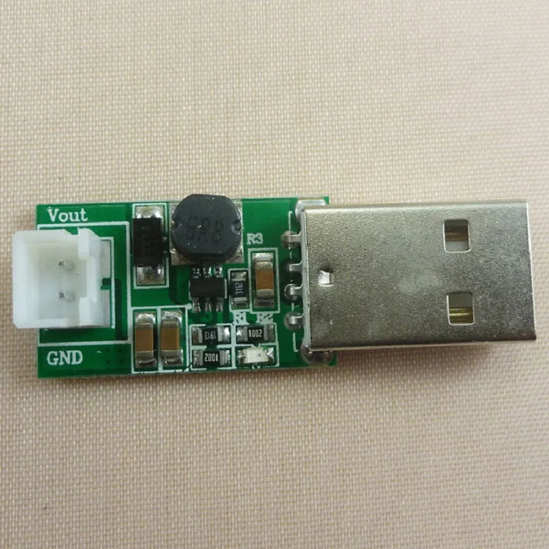 2 Pcs CE017 USB 5V to 12V Step up Boost Module DC DC Converter with XH2.54 2-Pin 20cm Power Wire Cable for Electronic Projects