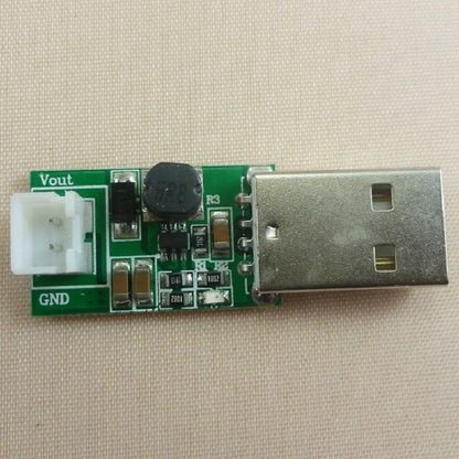 2 Pcs CE017 USB 5V to 12V Step up Boost Module DC DC Converter with XH2.54 2-Pin 20cm Power Wire Cable for Electronic Projects