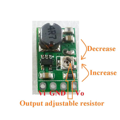 5Pcs DD05AJSB Adjustable Buck Converter – DC 2.5-5.5V to 0.6-5V Synchronous Step-Down Regulator Module for DIY Electronics
