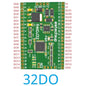 R4IOJ32 5 IN 1 32DI/32DO/16DI-16DO/8DI-24DO/24DI-8DO Modbus Rtu Digital 5V 3.3V TTL IO RS485 2.54mm Pin Core Board