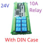 ES32A08 ESP32 Industrial IO Expansion Board – 8AI-8DI-8DO Relay Module with RS485 Modbus & WiFi for PLC Automation IoT DIY