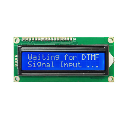 120Bit Dual-Tone Multi-Frequency Decoder DTMF Decoding LCD Display Phone Speech Decoding Voice Board Home Automation IOT Module DTMFA32