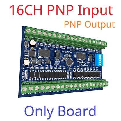 Modbus RS485 Remote IO Module – DMOS PNP Output & NPN/PNP Input Expansion Board 8/16/32 Channels for PLC Industrial Automation 25IOA08 25IOB16 25IOC32