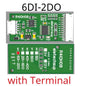 R4IOH08 Mini 8CH RS485 Multifunction DI-DO Module – 5 Modes NPN/PNP Configurable Digital IO Board Modbus RTU for PLC Expansion DC 5V/12V/24V