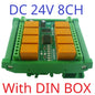 N4ROD08 8CH Modbus RTU RS485 Relay Module – 3A Multifunction DIN Rail Controller with 8 Commands for PLC HMI Smart Home