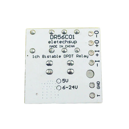 2A DPDT Relay Module – Motor Forward Reverse Self-Locking Controller with Pluggable Terminal for DC Polarity Reversal & Bistable Control