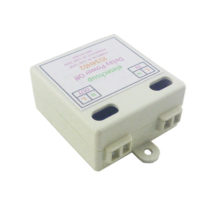 IO34H02 Mini AC 110-220V Time Delay Relay – 1-480Min Adjustable Power ON Delay OFF Timer Switch for Home Automation Controller