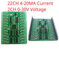 N4CI 8-24 Channel Industrial Analog Input Module – Modbus RTU 4-20mA/0-20mA/0-5V/0-10V Current Voltage Data Collector for PLC Sensor Monitoring