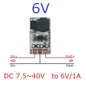 DD4012SA 1A DC-DC Buck Converter – 5-40V to 3V/3.3V/5V/12V Adjustable Step-Down Module for 18650 Li-ion LiFePO4 Battery Power