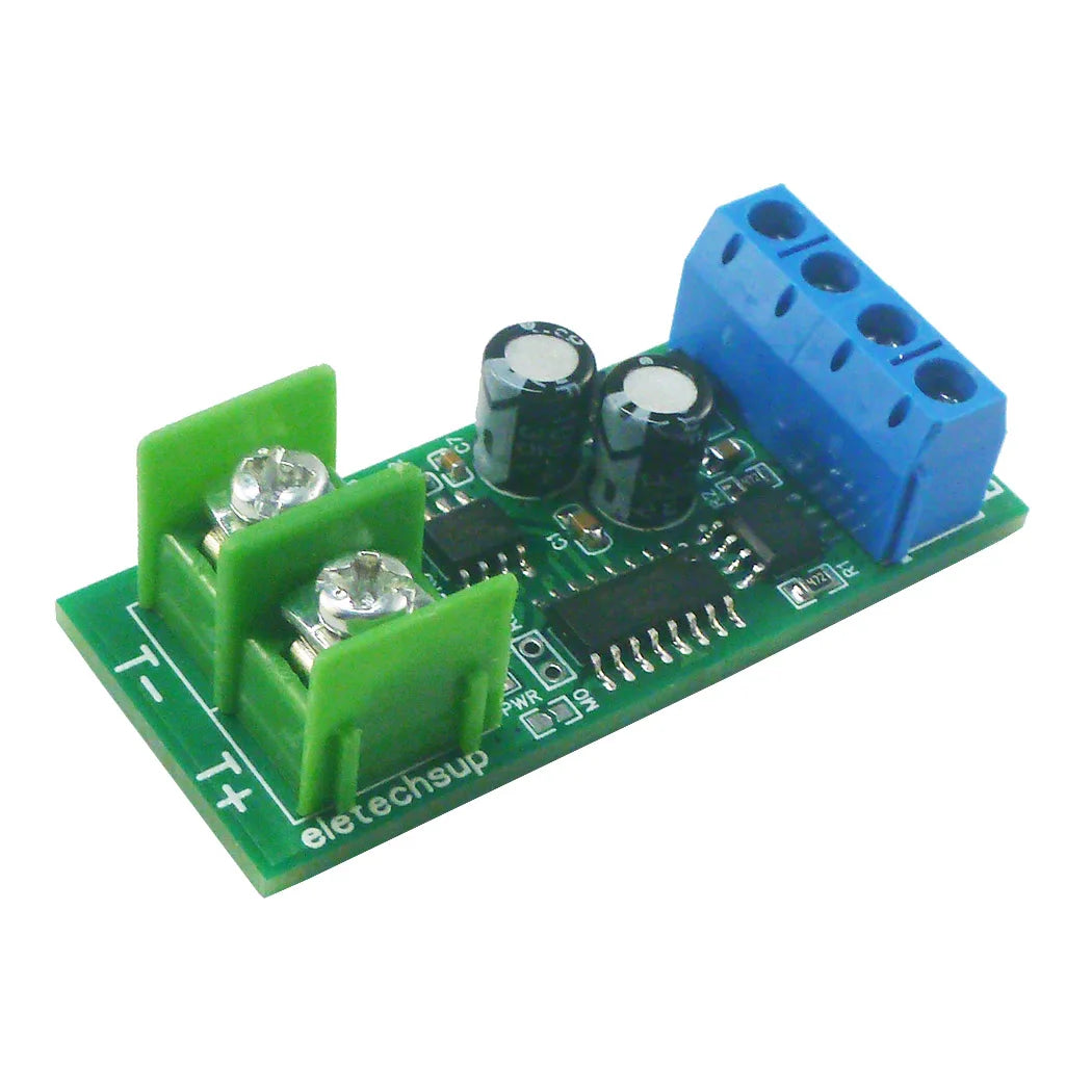 N4KTA01 K-Type Thermocouple to RS485 Converter – -200 to 1350°C Modbus RTU Digital Temperature Measurement Board for PLC Industrial Automation