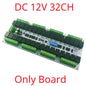 RYR432D 32CH 20A DIN Rail Relay Module – RS485 Modbus RTU with DIP Switch Setup for PLC Industrial Automation Smart Home