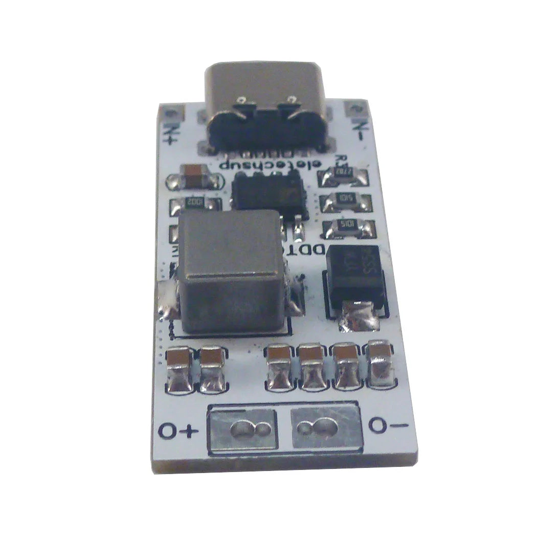 14W Type-C Step-Up Converter – DC 5V to 6V/8.4V/9V/12V Adjustable Voltage Regulator Boost Module with USB-C Input/Output DDTC11UC
