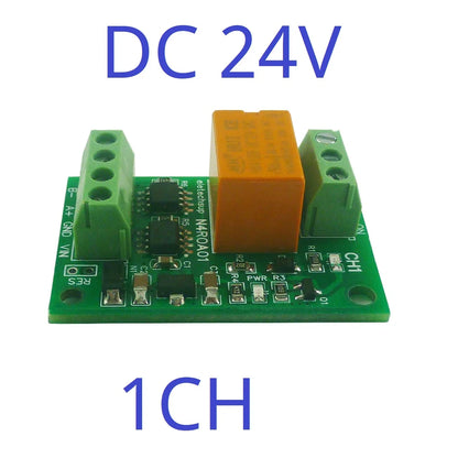 N4ROA01 1CH 3A RS485 Relay Module – DC 12V/24V Micro Modbus RTU Board with 6 Commands for PLC PTZ Smart Home
