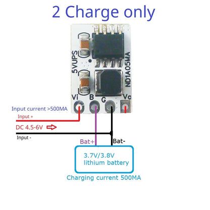 5V 1A UPS Module – 3.7V/4.2V Li-Ion Battery Charge Discharge Board for Arduino UNO MEGA2560 ESP32 Uninterrupted Power Supply