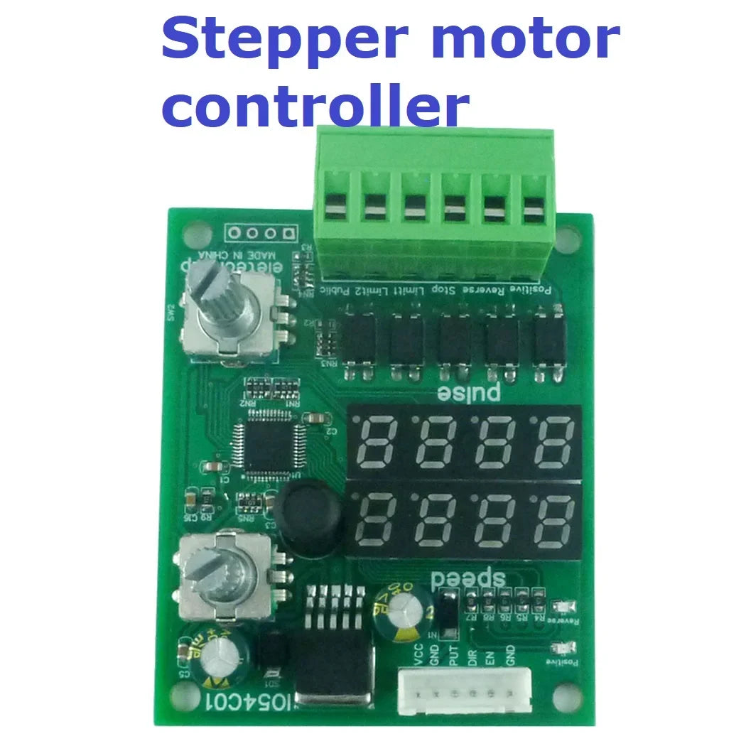IO54C01 DR51D010-3A Stepper Motor Controller – PWM Pulse Speed Drive Module with Forward/Reverse for 3D Printer CNC Screw Slider Accessories