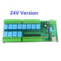 ETD8A12 12-Channel Modbus Relay Module – 2-in-1 Ethernet/RS485 Network Controller with 12 DIO for PLC PTZ Camera LED Automation