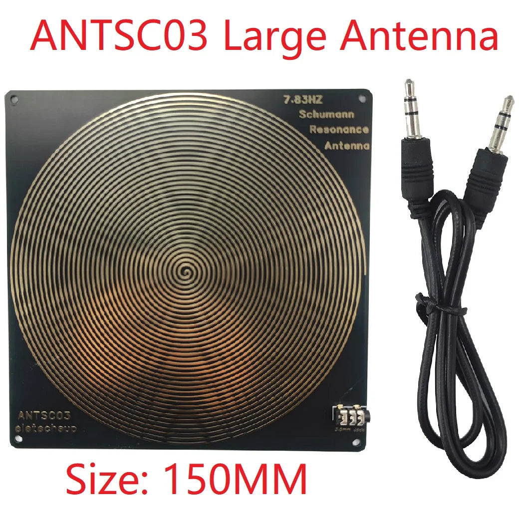 SMKYF34 4CH 0.01-500KHz High-Precision Schumann Resonance Generator – 7.83Hz Ultra Low Frequency OLED Sleep Aid Meditation Device with 99-Hour Timer