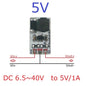 DD4012SA 1A DC-DC Buck Converter – 5-40V to 3V/3.3V/5V/12V Adjustable Step-Down Module for 18650 Li-ion LiFePO4 Battery Power