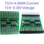 N4CI 8-24 Channel Industrial Analog Input Module – Modbus RTU 4-20mA/0-20mA/0-5V/0-10V Current Voltage Data Collector for PLC Sensor Monitoring