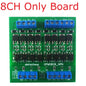 OPMSB08 8CH PWM Signal Amplifier Module – DC 3.3-24V 0-2kHz NPN/PNP Logic Level Shifter 5A High Current IO Booster for LED & Motor Control