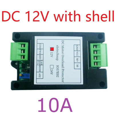 IO57E02 Power Brushed Motor Controller Module 12V 24V DC Overload Overcurrent Short Circuit Protector Forward Reverse Control