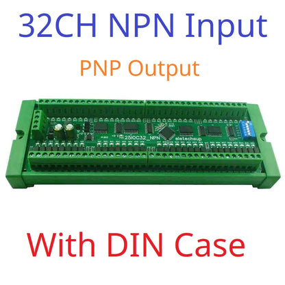 Modbus RS485 Remote IO Module – DMOS PNP Output & NPN/PNP Input Expansion Board 8/16/32 Channels for PLC Industrial Automation 25IOA08 25IOB16 25IOC32