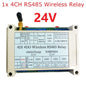 Master-Slave 433MHz Wireless RS485 Relay Board – RF Transceiver Module for Pump LED PTZ PLC Control DC 12-24V Home Automation RT5BF01 N4RFA04