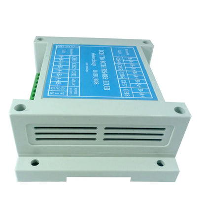 R4HUB08 8-Channel RS485 Hub – Industrial Signal Repeater for Modbus RTU TCP/IP MQTT HTTP Bus Communication Expansion