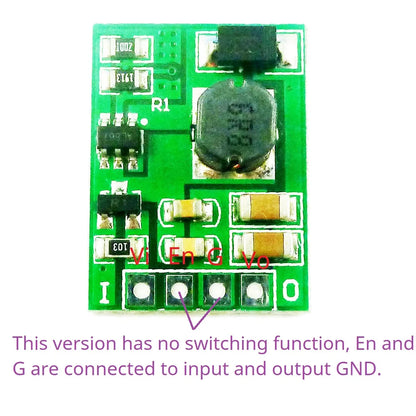 DDEN12MB 3.7V to 5V/6V/9V/12V DC-DC Boost Converter – Step-Up Voltage Regulator Module for 18650 Li-ion Li-Po Battery Portable Power DIY