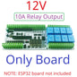 ES32A08 ESP32 Industrial IO Expansion Board – 8AI-8DI-8DO Relay Module with RS485 Modbus & WiFi for PLC Automation IoT DIY
