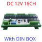 R4D3B16 16CH RS485 Modbus RTU Relay Module – DC 12V/24V Multifunction IO Expansion Board with 10A Output for PLC HMI Smart Home