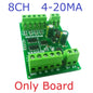 N4AIA08/N4AIB16/N4AIC24 8-24CH 4-20mA Current Transducer – RS485 Modbus RTU Analog Input Module with 12-bit ADC for PLC SCADA