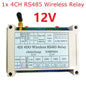 Master-Slave 433MHz Wireless RS485 Relay Board – RF Transceiver Module for Pump LED PTZ PLC Control DC 12-24V Home Automation RT5BF01 N4RFA04
