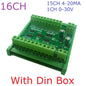 N4AIA08/N4AIB16/N4AIC24 8-24CH 4-20mA Current Transducer – RS485 Modbus RTU Analog Input Module with 12-bit ADC for PLC SCADA