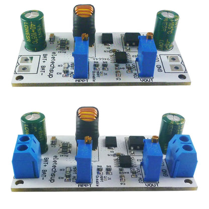 SD29AJTC 80W MPPT Solar Charge Controller – 7-28V Buck Charger for 1-6S Li-ion LiFePO4 Lithium Titanate Battery 1.2-25V Output